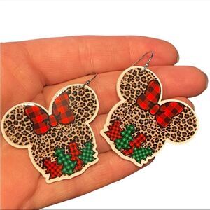 Minnie Christmas earrings​